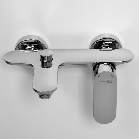 Смеситель для ванны Wasserkraft Dinkel 5800 5801 настенный хром