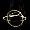 Светильник подвесной Delight Collection Quartz Halo (Куартз Хало) MD20020154-3A satin gold