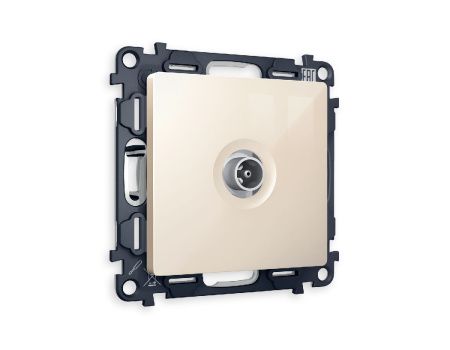 Комплект механизма TV розетки оконечной 50-870 MHz 1dB Ambrella Volt Alfa (Алфа) MA313010