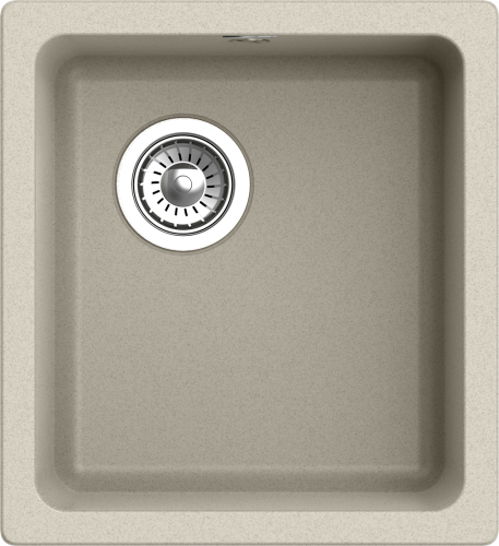 Кухонная мойка Rivelato BERKANA BK-35 beige scuro 42х46 цвет темно-бежевый - фото 2
