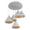 Люстра подвесная iLedex Moon (Моон) WL8858-5 WH