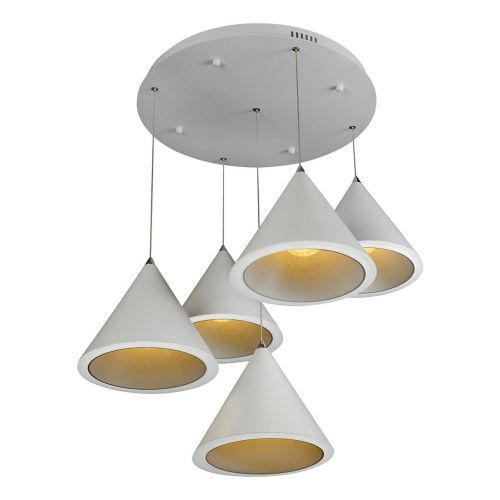 Люстра подвесная iLedex Moon (Моон) WL8858-5 WH - фото 3