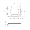 Унитаз напольный с бачком BelBagno ARDENTE-R BB02093CPR/SC/BB02093T белый с сиденьем микролифт безободковый каскадный смыв