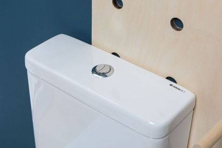 Чаша унитаза напольная Aquanet Cetus CETUS-C1 цвет белый без бачка с сиденьем микролифт безободковая каскадный смыв