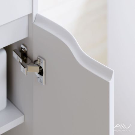 Тумба с раковиной Alavann Crystal ALV0953000 70х40 напольная цвет белый