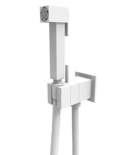 Гигиенический душ со смесителем Graffio Namir KSPAQ101-09BIO белый - фото 2