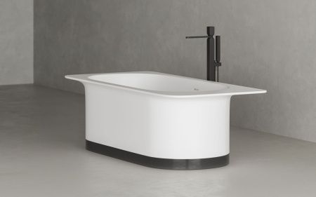 Раковина из искусственного камня S-Stone Salini Ninfea 130221MF 50х40 напольная цвет белый