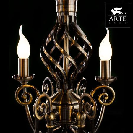 Люстра подвесная Arte Lamp Zanzibar (Занзибар) A8392LM-6AB