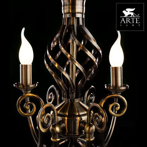 Люстра подвесная Arte Lamp Zanzibar (Занзибар) A8392LM-6AB - фото 2