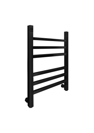 Полотенцесушитель Indigo Aletto LALWPF60-50BR 53х64 водяной черный муар