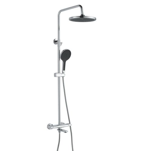 Душевая стойка Rose R3936 настенная цвет хром - фото 2