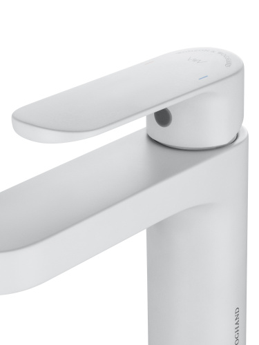 Смеситель Wonzon & Woghand WW-H1032-MW на раковину белый - фото 4