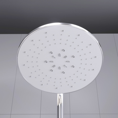 Душевая стойка Dorff Futura D0710500 настенная цвет хром с термостатом