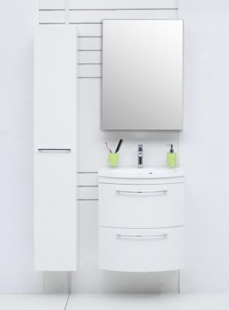 Зеркало De Aqua Сильвер 00261662 60х80 подвесное