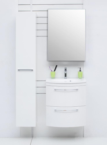 Зеркало в ванную De Aqua Сильвер 00261662 60х75 цвет серебро - фото 4