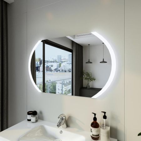 Зеркало с подсветкой Бриклаер 4627125415609 100х60 подвесное