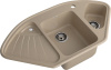Кухонная мойка Granfest Corner C-1040E песочный 104х56 цвет бежевый поверхность матовая