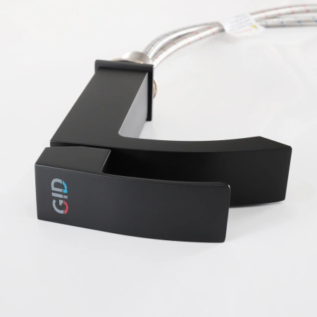 Смеситель Gid Cascada Victoria L120-BM-K (L120BMK) на раковину черный матовый