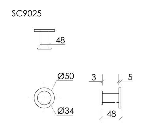 Крючок Sancos Base SC9025GG - фото 2