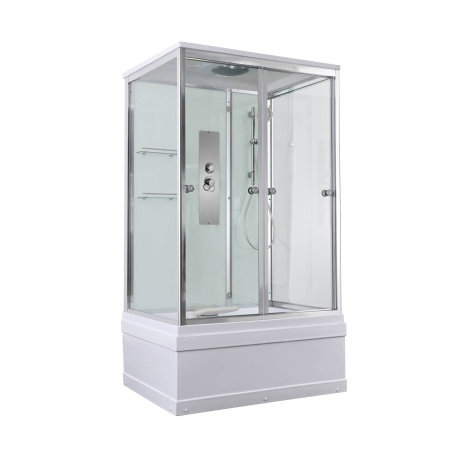 Душевая кабина AvaCan V V5012 120х90 прямоугольная с крышей ориентация универсальная