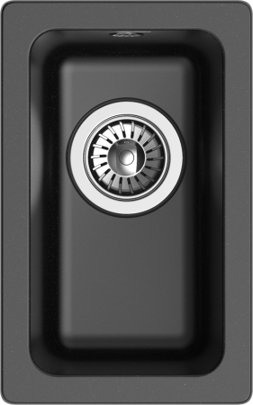 Кухонная мойка Rivelato BERKANA BK-25 nero 30х45 цвет черный