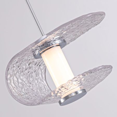 Светильник подвесной Delight Collection MD24020901-1A chrome/clear