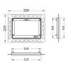 Рамка монтажная Tece TECEsquare 9240647