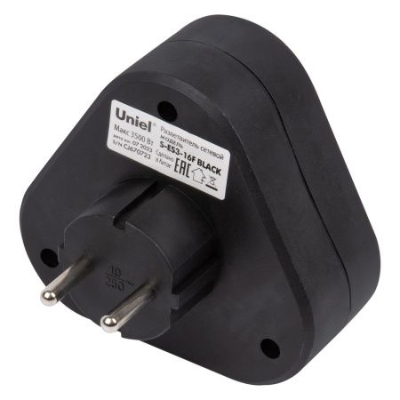 Сетевой разветвитель Uniel S-ES3-16F BLACK