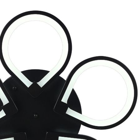 Люстра потолочная Natali Kovaltseva Singl (Сингл) INNOVATION STYLE 83042 BLACK