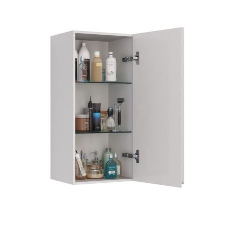 Шкаф LeMark Veon LM01V35PL 40х90 подвесной цвет белый