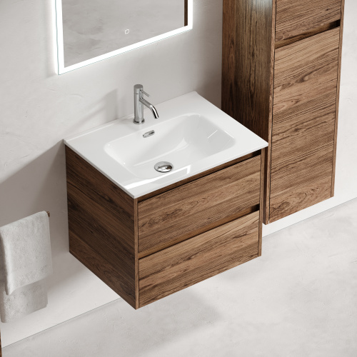Тумба под раковину Sancos Libra LB60ECH 59х45х50 настенная - фото 5