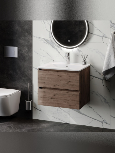 Тумба с раковиной Teymi Laina F16038 60х46х50 подвесная - фото 4