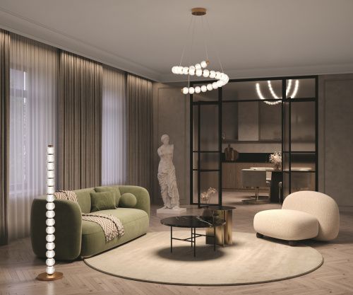 Светильник напольный Maytoni Amulet MOD555FL-L23G3K - фото 3