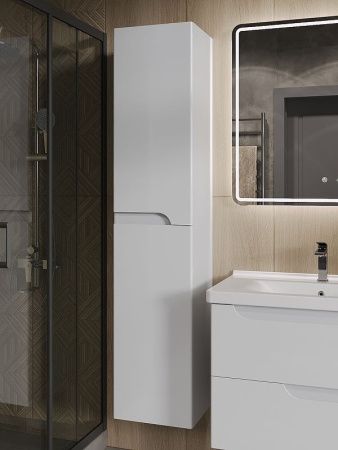 Шкаф-пенал Orange TOPLINE-Milano PM35-05KU 40х180 цвет белый