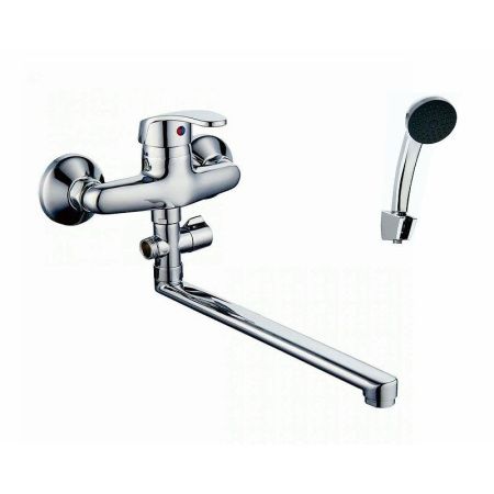 Смеситель для ванны D-Lin D140302-2 настенный хром
