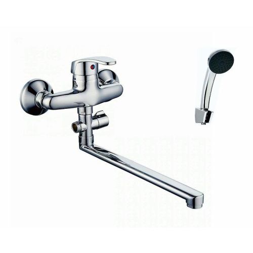 Смеситель для ванны D-Lin D140302-2 настенный хром - фото 2