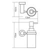 Дозатор для жидкого мыла WasserKRAFT 9499