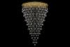 Люстра потолочная Arti Lampadari Flusso Gold (Флуссо Голд) Flusso H 1.4.80.615 G