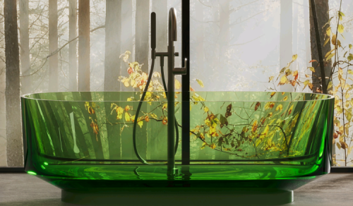 Ванна из полиэфирной смолы Dea Design Shadow DD8675 1700 R9 170х70 отдельностоящая овальная