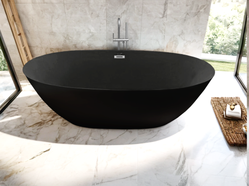Ванна акриловая Cerutti SPA CT10518 170х80 отдельностоящая овальная - фото 2
