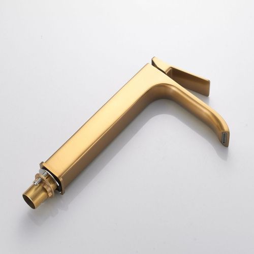 Смеситель для раковины Shevanik S4011G на столешницу золото - фото 5