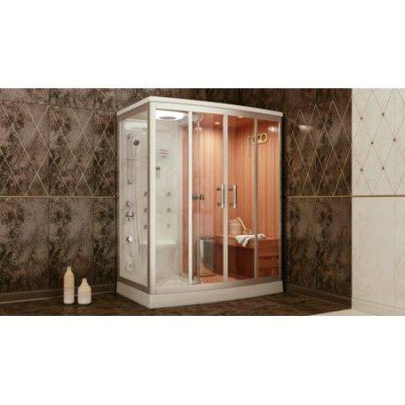 Финская сайна Frank 2015119 160х110 прямоугольная с крышей