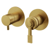 Смеситель для душа Remer Atelier AL92ZPBG встраиваемый в стену золото