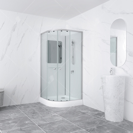 Душевая кабина RGW Andaman 381320899-12 90x90 четверть круга без крыши ориентация универсальная