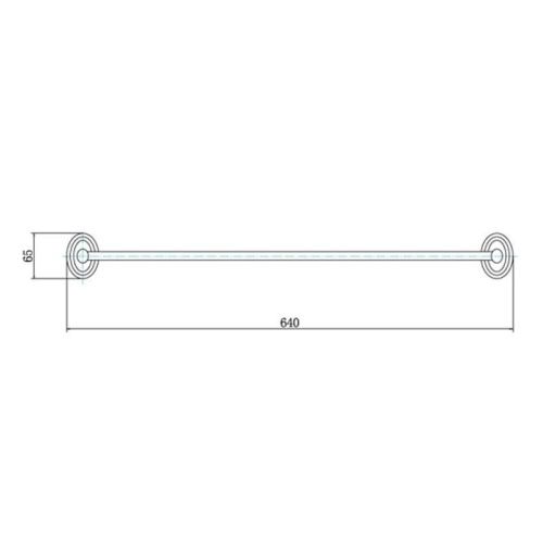 Полотенцедержатель Fashun A1501 - фото 3