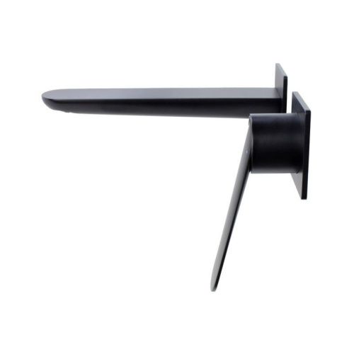 Смеситель для раковины Bronze de Luxe 7006CB встраиваемый в стену черный - фото 4