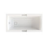 Ванна акриловая Тритон Алекса Щ0000049162 150х75 пристенная прямоугольная без каркаса с ручками