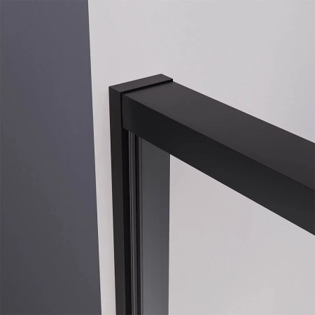 Душевая дверь Veconi PR4/R-190-01-B-C4 190х200 стекло прозрачное профиль черный