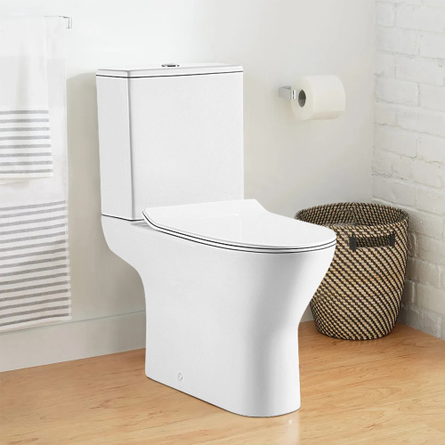 Унитаз-компакт напольный с бачком WesnaArt Ocean 102-OCE12 белый с сиденьем микролифт безободковый каскадный смыв - фото 3