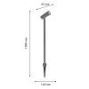 Ландшафтный светильник Favourite Micron (Мицрон) 4810-1F